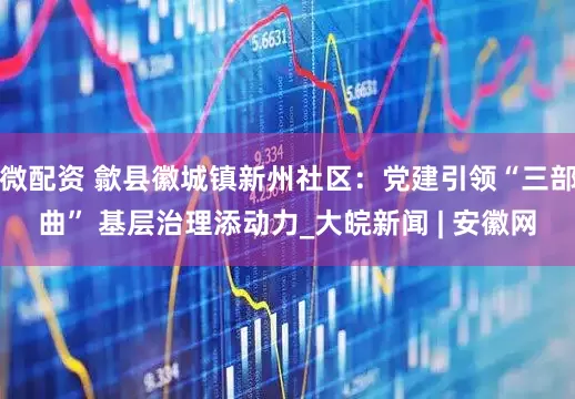 微配资 歙县徽城镇新州社区：党建引领“三部曲” 基层治理添动力_大皖新闻 | 安徽网